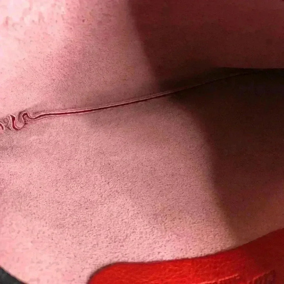 Camino Brands Red leather clutch bag - Picture 6 of 8